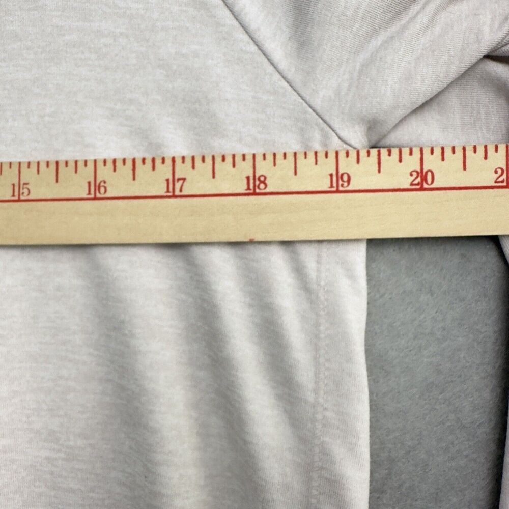 Athleta Hoodie Sweatshirt Uptempo Sz Medium Light Pink Long Relaxed Soft Hiking - Picture 5 of 12